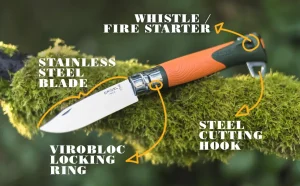 چاقوی اوپینل مدل EXPLORE سایز No.12 نارنجی