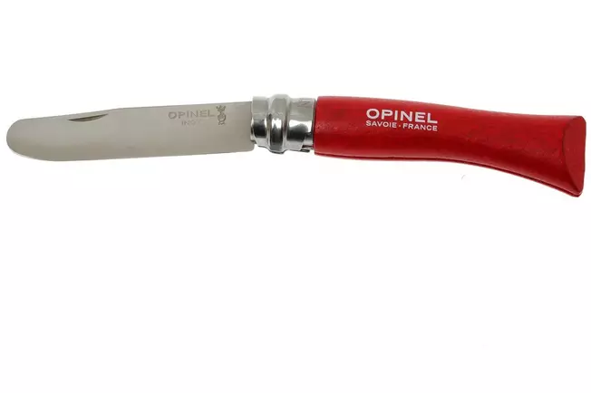 چاقوی اوپینل سر گرد سایز No.07 قرمز