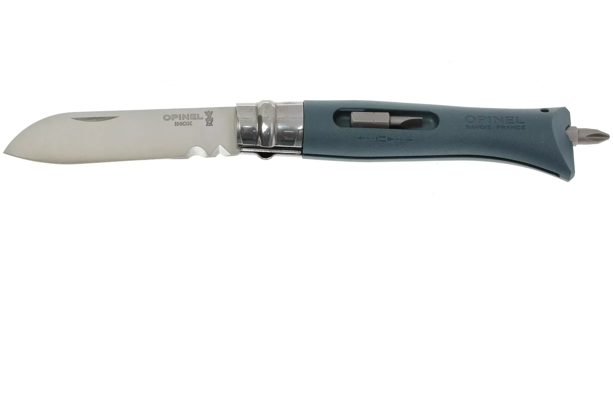 چاقوی اوپینل مدل Bricolage سایز No.09 خاکستری