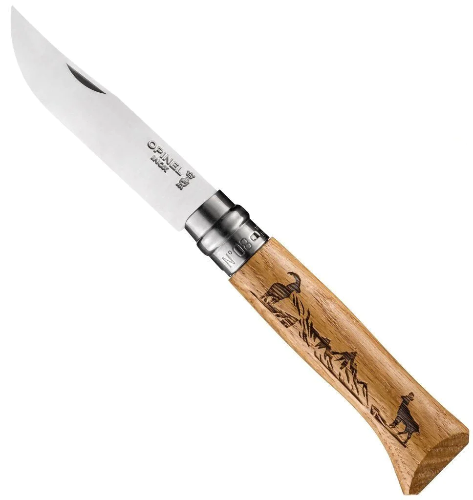 چاقوی اوپینل سایز 8 سری انیمالیا طرح کل و بز
