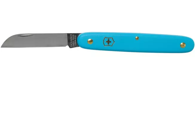 چاقوی فلورال ویکتورینوکس رنگ آبی فیروزه ای 3.9050.25B1